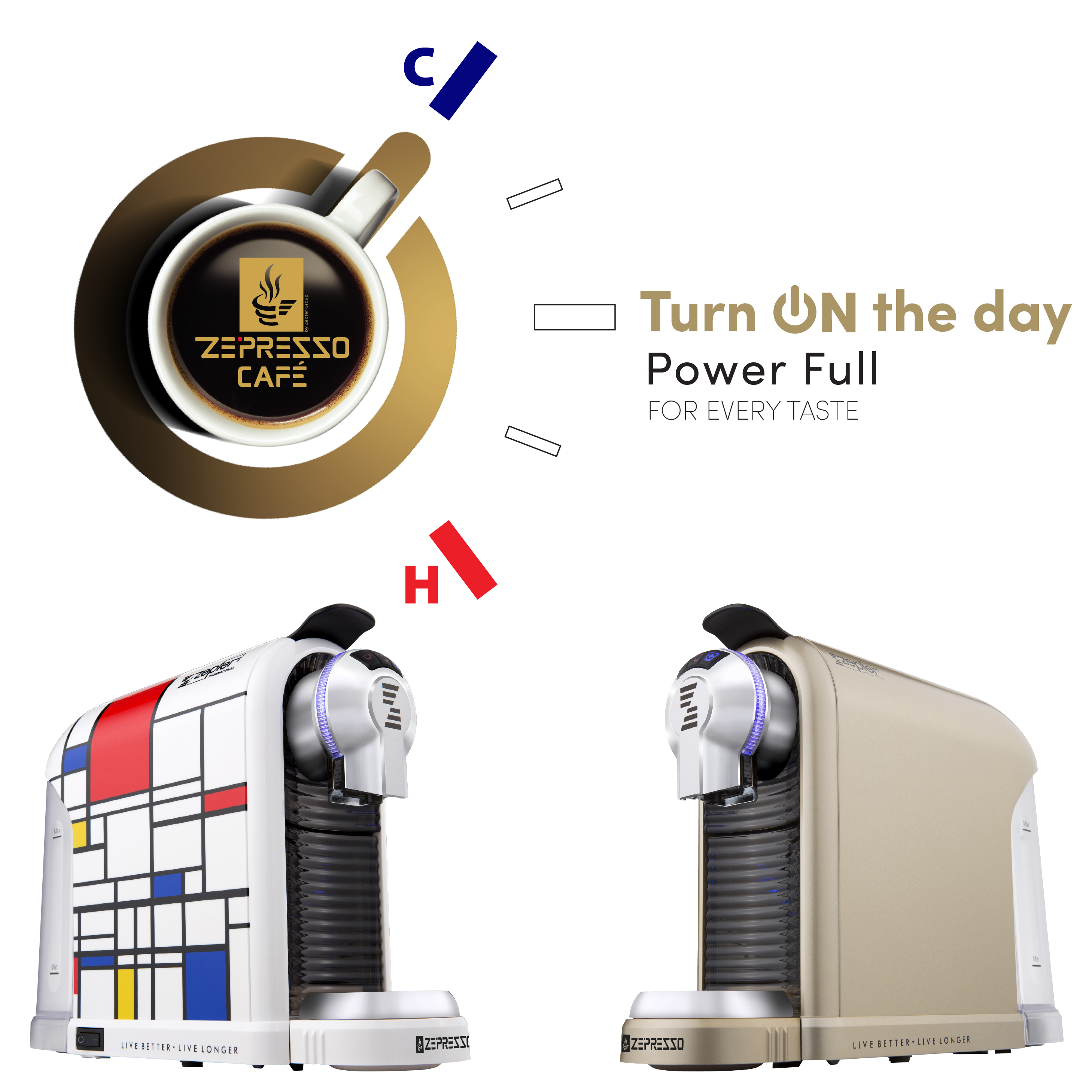 World’s best espresso coffee capsules ZEPRESSO coffee